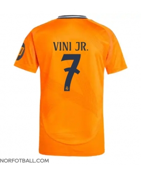 Billige Fotballdrakt Real Madrid Vinicius Junior #7 Replika Bortedrakt 2024-25 Kortermet